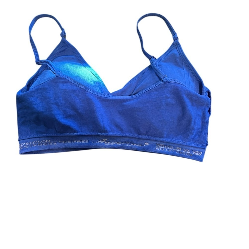 Angelina Blue Padded Bralette OS - Picture 3 of 3